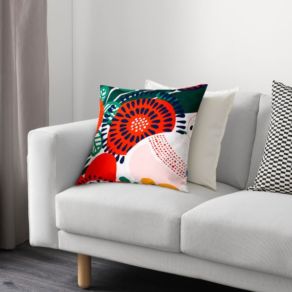 Чехол на подушку 50x50 см IKEA ÅTERSTÄLLA ОТЕРСТЭЛЛА 203.941.95 - фото 3