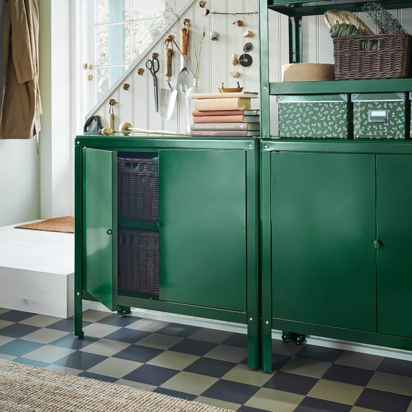 Шкаф для/дома/сада, зеленый 80x81 см IKEA KOLBJÖRN КОЛЬБЬЁРН 404.559.08 - фото 4