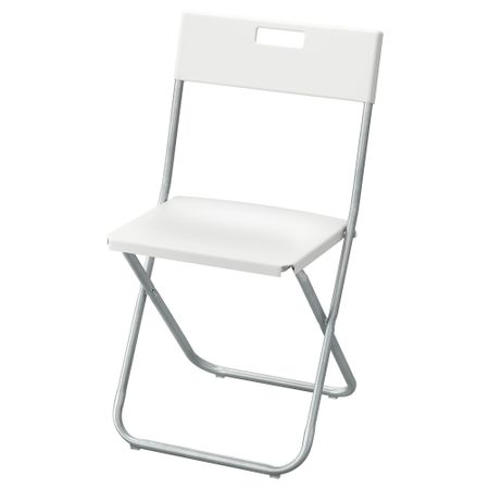 Стул складной, белый IKEA GUNDE ГУНДЕ 602.177.99