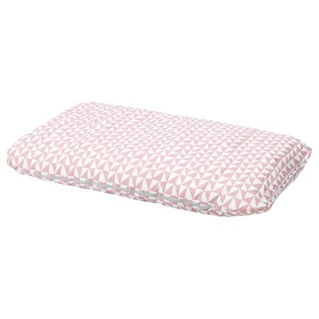 Подушка, розовый/треугольник 62x100 см IKEA LURVIG ЛУРВИГ 804.844.14
