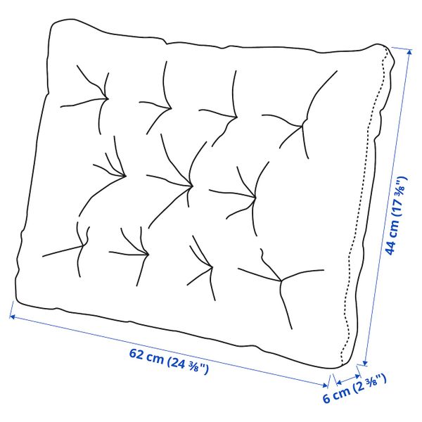 IKEA в интерьере - схема-чертеж с размерами