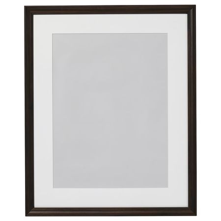 KLOTKÖRSBÄR Рама - под дуб/темно-коричневый 40x50 см