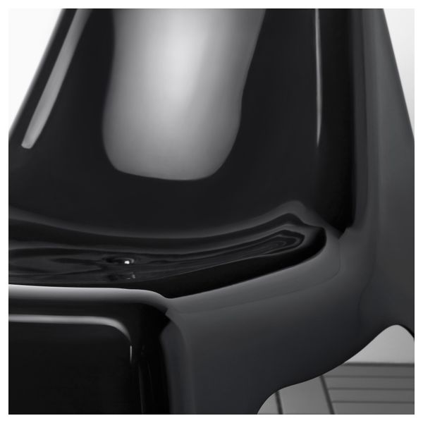 Садовое легкое кресло ИКЕА ПС ВОГЭ, черный - фото 4