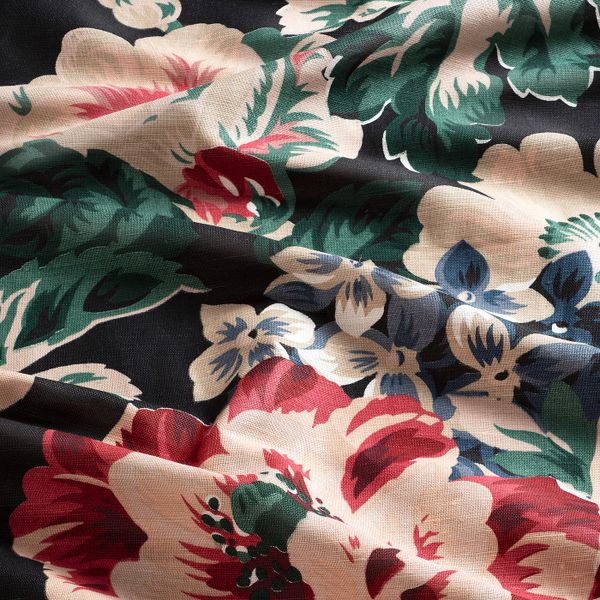 Гардины, 2 шт., черный/разноцветный 145x300 см IKEA LEIKNY ЛЕЙКНИ 304.288.16 - фото 4