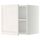 Верхний шкаф на холодильник, морозильник МЕТОД, белый, Лаксарби белый