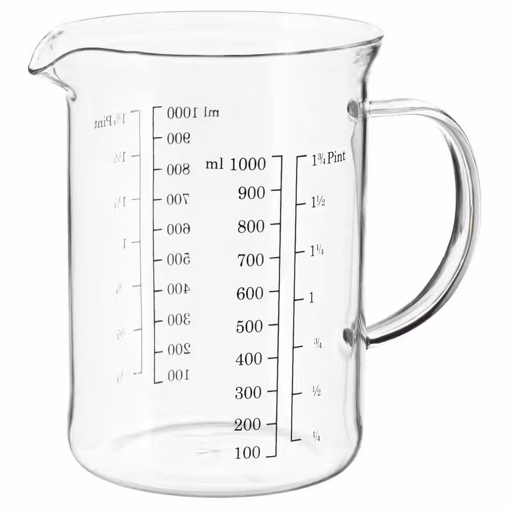 VARDAGEN Мерный кувшин - стекло 1.0 л - фото 1