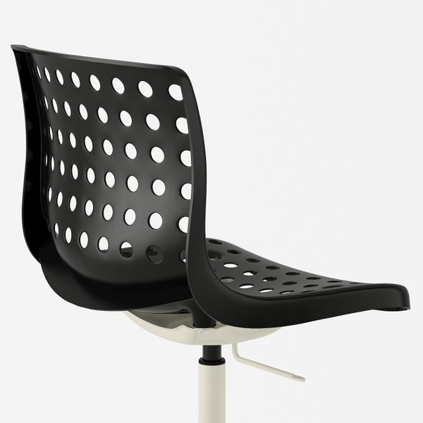 Рабочий стул, черный-белый IKEA SKÅLBERG СКОЛБЕРГ / SPORREN СПОРРЕН 692.756.62 - фото 2