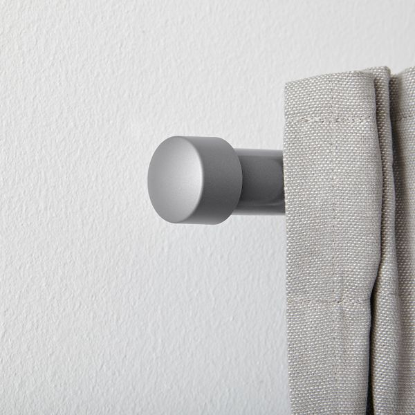 Наконечники, 2 шт., серебристый IKEA RAFFIG РАФФИГ 004.034.50 - схема-чертеж с размерами