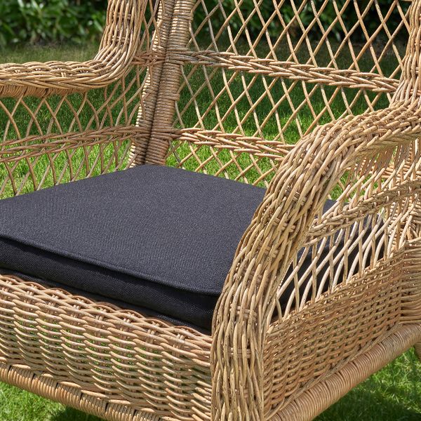 Кресло с подголовником, для/дома/сада, ЙЭРПОН/дувхольмен антрацит IKEA RISHOLMEN РИСХОЛЬМЕН 094.352.20 - фото 5