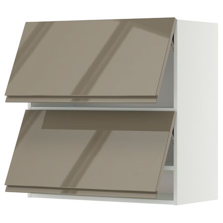 METOD Навесной шкаф/2 дверцы, горизонтал