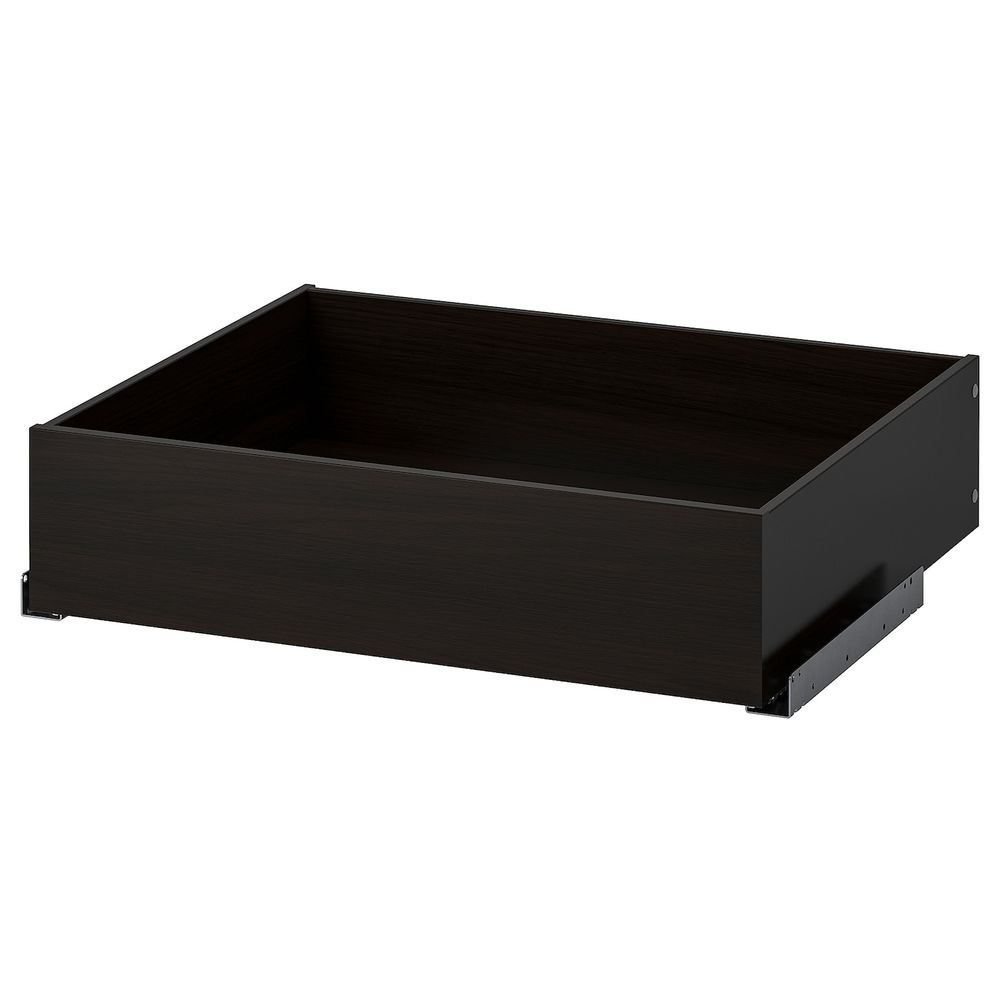 Ящик, черно-коричневый 75x58 см IKEA KOMPLEMENT КОМПЛИМЕНТ 603.666.33 - фото 1