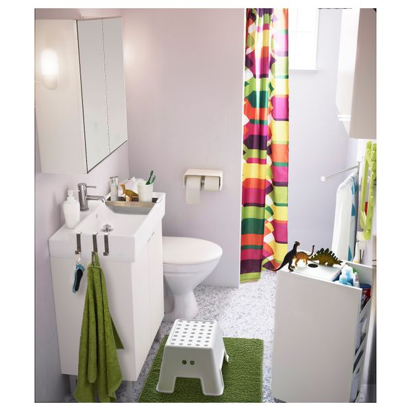 Зеркальный шкаф с 2 дверцами, белый 60x21x64 см IKEA LILLÅNGEN ЛИЛЛОНГЕН 103.690.35 - схема-чертеж с размерами