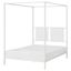 VITARNA Каркас кровати с 4-х стойками - белый/Skådis белый 140x200 см