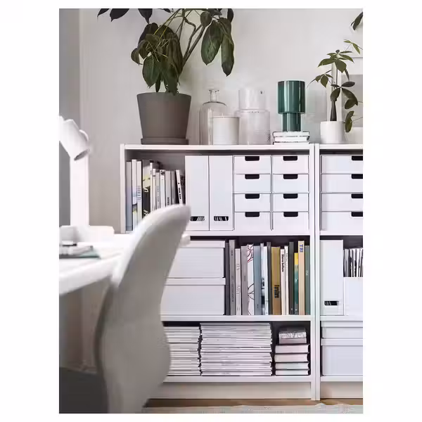 FJÄDERHARV ФЬЕДЕРХАРВ Подставка для журналов - белый - фото 9