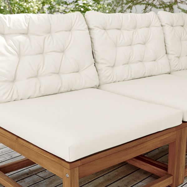 Подушка для садовой мебели, бежевый, 62x44 см IKEA KUDDARNA КУДДАРНА 404.110.47 - фото 3