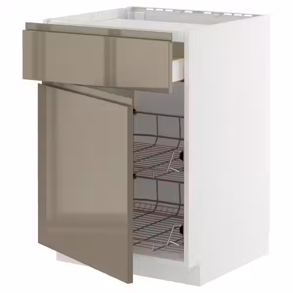 METOD / MAXIMERA Шкаф д/варочной панели/ящик/2пр крз - фото 1