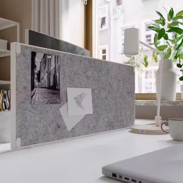 TROTTEN Доска для записей - белый 76x33 см - фото 5