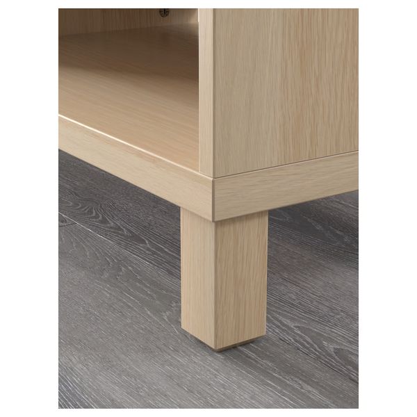 BESTÅ Тумба под ТВ - под беленый дуб 120x40x48 см - фото 3