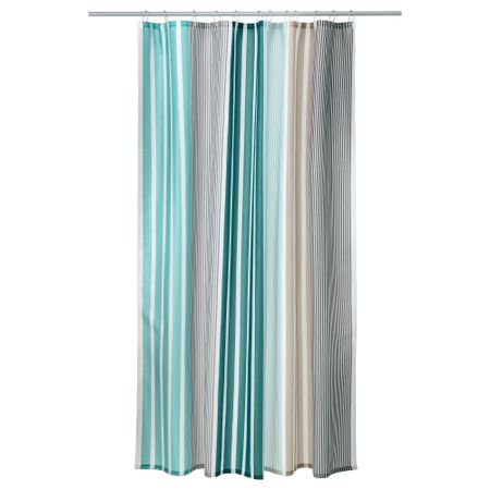 Штора для ванной БОЛМОН, разноцветный (180x200 см)