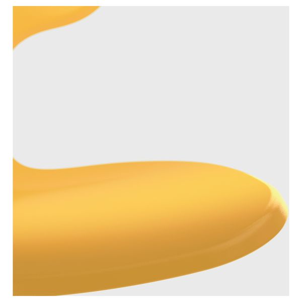 Стул для письменного стола МОЛЬТЕ, желтый - фото 5