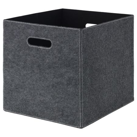 Коробка, серый, 33x38x33 см IKEA BLÄDDRARE БЛЭДДРАРЕ 203.419.65