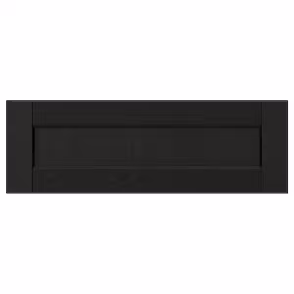 LERHYTTAN Фронтальная панель ящика - черная морилка 60x20 см - фото 1