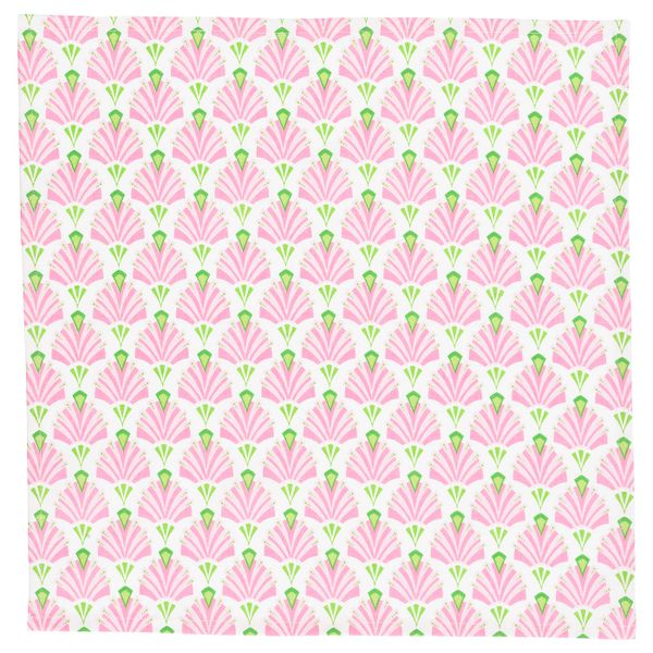 Салфетка, белый/розовый 45x45 см IKEA INBJUDEN ИНБЬЮДЕН 604.914.39 - фото 1