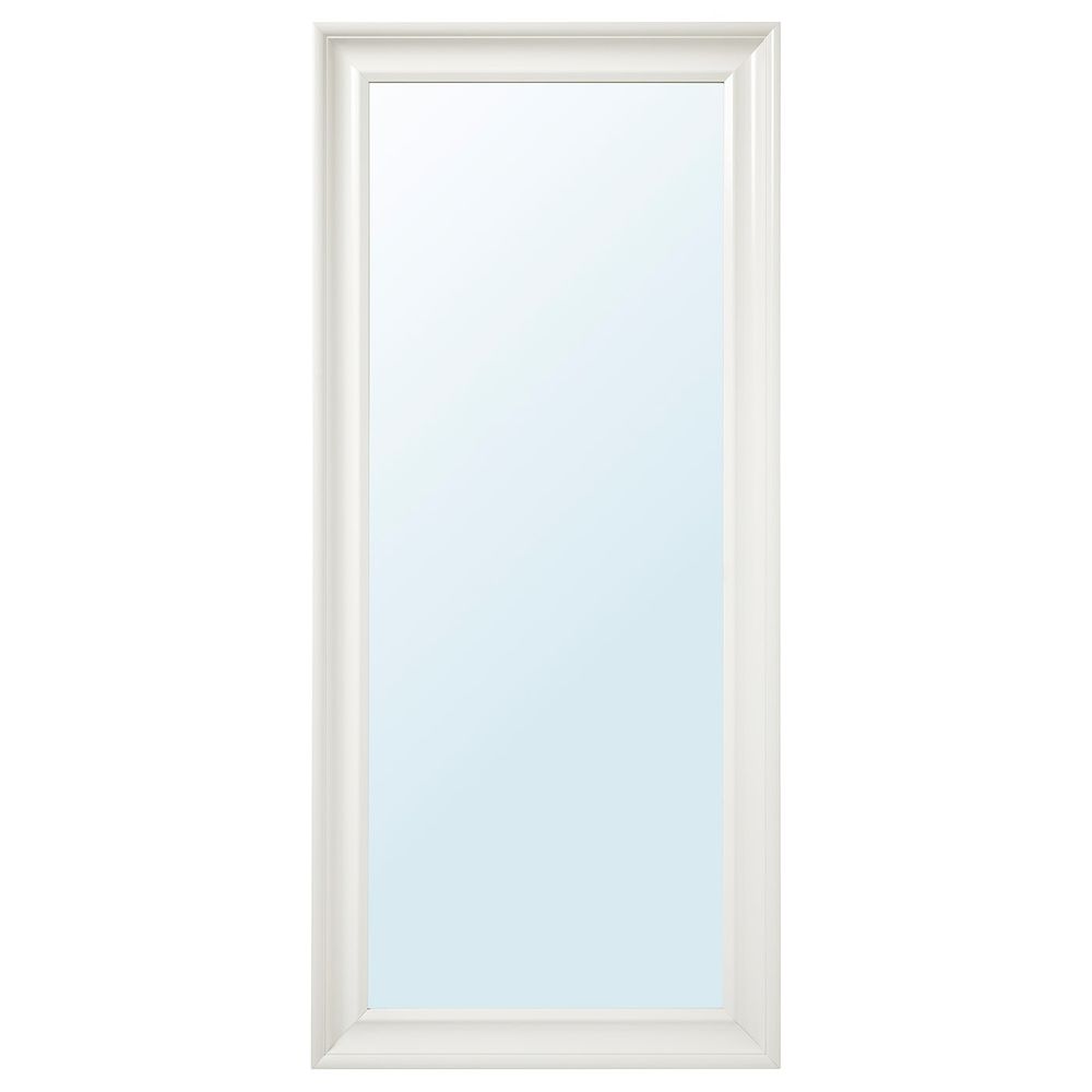 Зеркало, белый 74x165 см IKEA ХЕМНЭС 603.692.12 - фото 1