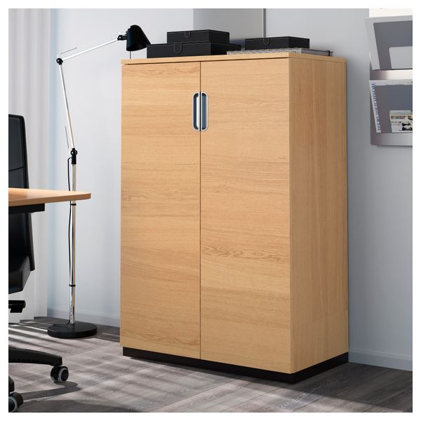 Шкаф с дверями ГАЛАНТ, дубовый шпон (80x120 см) - фото 5