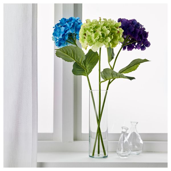 Цветок искусственный СМИККА, Гидрангея, зеленый (60 см) - фото 2