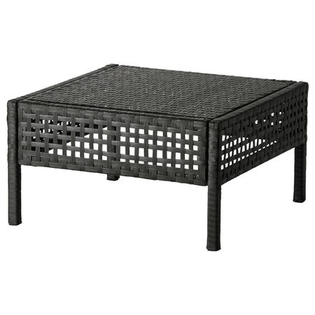 Садовый табурет, черно-коричневый IKEA KUNGSHOLMEN КУНГСХОЛЬМЕН 403.761.24