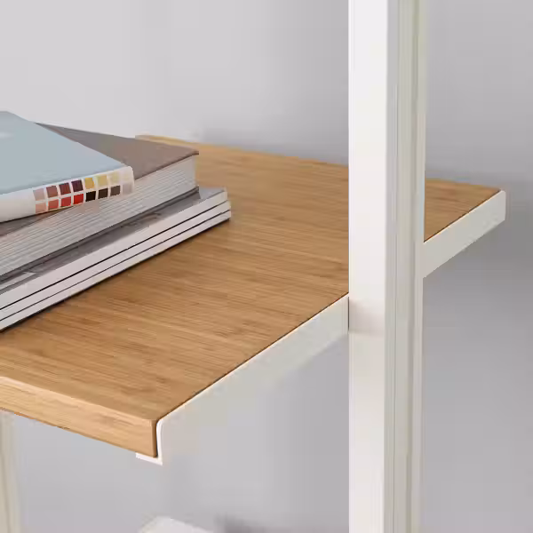 ELVARLI Консоль д/стойки - белый 51 см - схема-чертеж с размерами