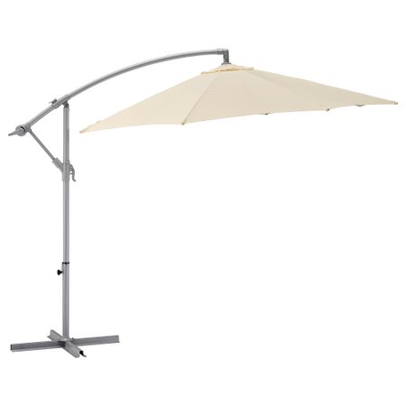 Зонт от солнца, подвесной КАРЛСЭ, бежевый (300 см)