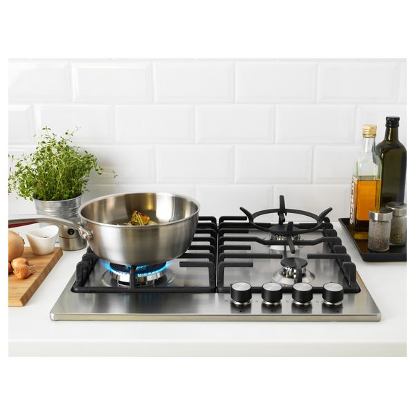 Поверхность встраиваемая газовая ЛИВСЛОГА, нержав сталь - фото 4