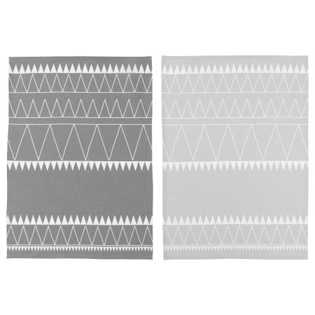 Полотенце кухонное ВИНТЕР 2017, серый, белый (50x70 см)