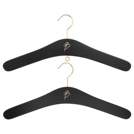 Закругленные плечики ОМЕДЕЛЬБАР, черный, золотой