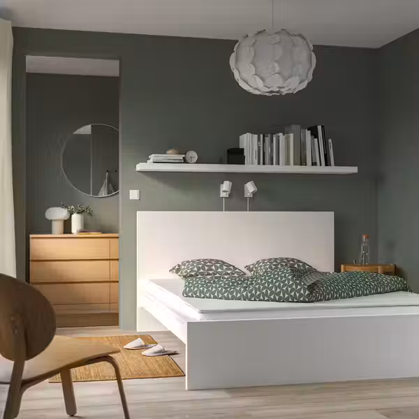 NOPAKTE НОПАКТЕ Тонкий матрас - белый 160x200 см - фото 2