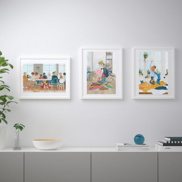 IKEA, дополнительный ракурс - схема-чертеж с размерами