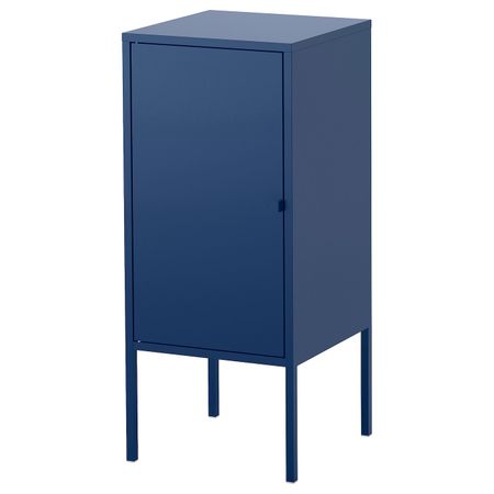 Шкаф, металлический/темно-синий 35x60 см IKEA ЛИКСГУЛЬТ 903.996.65