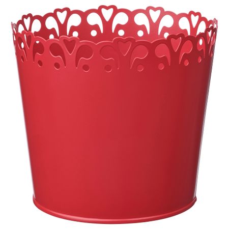 Кашпо, 12 см, темно-красный IKEA VINTERFINT 505.521.88