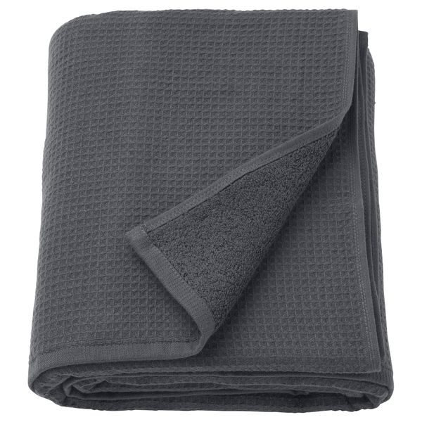 Простыня банная, 100x150 см, антрацит IKEA SALVIKEN САЛЬВИКЕН 903.493.45 - фото 2