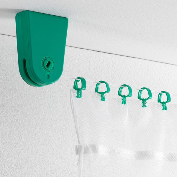 Гардинная струна, зеленый 200 см IKEA FÖRSYNT ФОРСИНТ 704.510.08 - фото 2