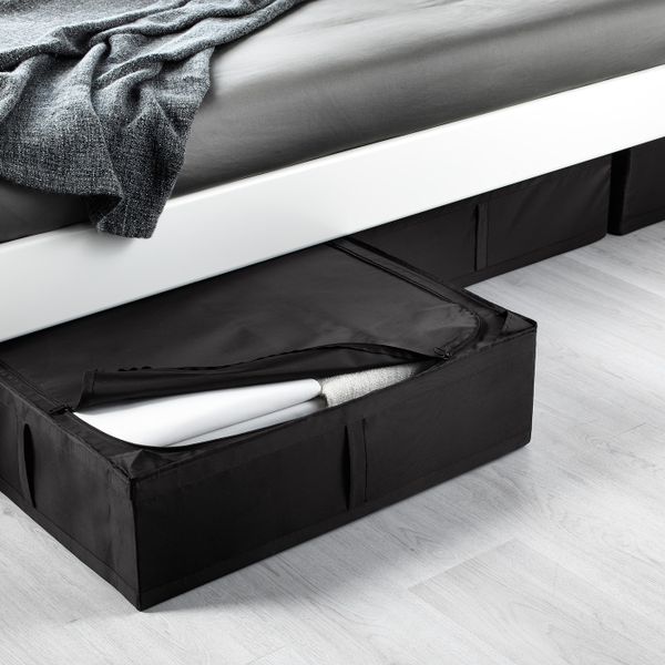 Сумка для хранения, черный 69x55x19 см IKEA СКУББ 503.889.37 - фото 2