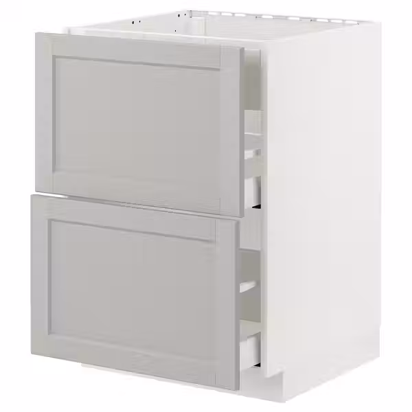 METOD / MAXIMERA Шкаф д/варочн панели/вытяжка/ящик - фото 1