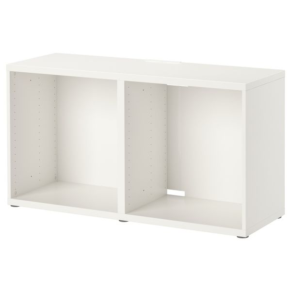 Тумба под ТВ, белый 120x40x64 см IKEA BESTÅ БЕСТО 903.058.84 - фото 1