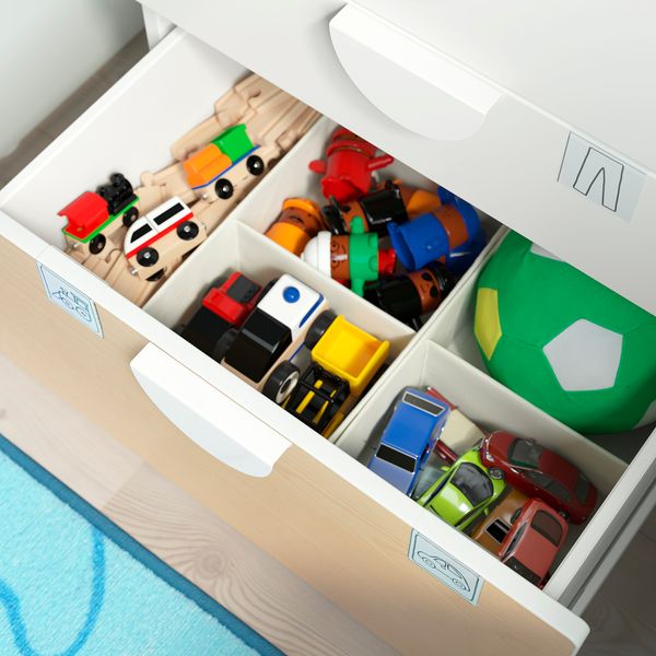 Комбинация для хранения, 120x42x123 см, белый, береза IKEA PLATSA ПЛАТСАA ПЛАТСА, SMÅSTAD СМОСТАД 294.289.16 - схема-чертеж с размерами