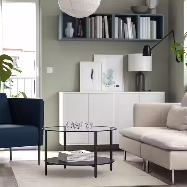 TIDTABELL ТИДТАБЕЛЛ Ковер, безворсовый - бежевый 133x195 см - фото 2