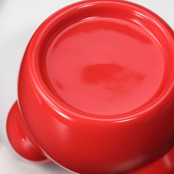 Подсвечник для формовой свечи, красный, 9 см IKEA ВИНТЕРФЕСТ 704.322.51 - схема-чертеж с размерами