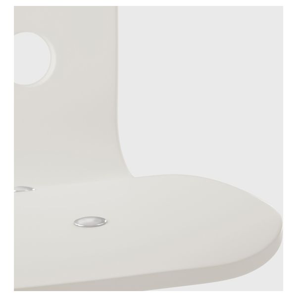 Детский стул для письменного стола ЮЛЕС, белый, серебристый - фото 6