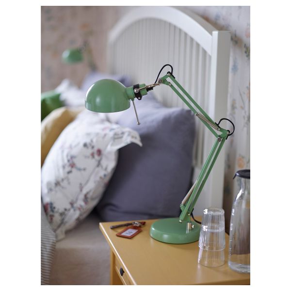 Лампа рабочая, зеленый IKEA ФОРСО 703.605.60 - фото 4